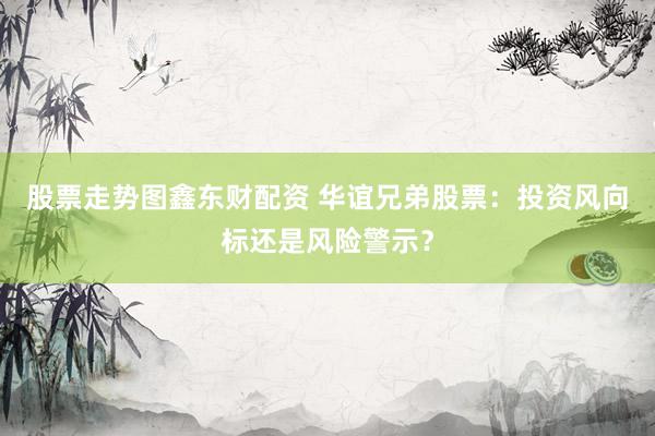 股票走势图鑫东财配资 华谊兄弟股票：投资风向标还是风险警示？