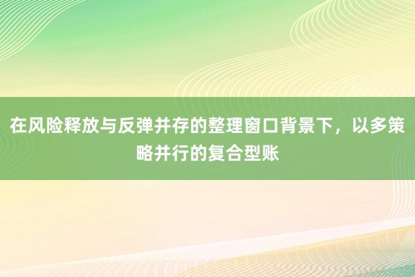 在风险释放与反弹并存的整理窗口背景下，以多策略并行的复合型账